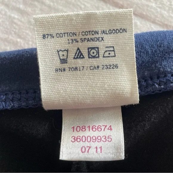 RARE 2011 Victoria's Secret Foldover Yoga Flare Pants M 2000s Love Pink Logo y2k - Picture 11 of 11